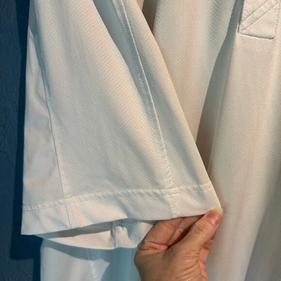 Cutter & Buck 3XT Georgia Bulldogs Polo White Dry Tec Moisture Wicking White - Picture 9 of 12